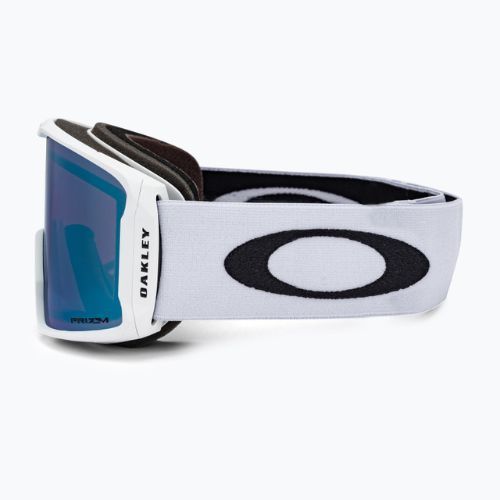 Gogle narciarskie Oakley Line Miner L matte white/prizm snow sapphire iridium