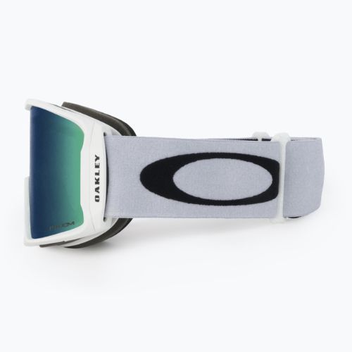 Gogle narciarskie Oakley Line Miner L matte white/prizm snow jade iridium