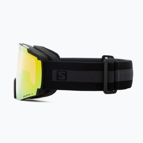 Gogle narciarskie Salomon S/View black brand/mid red