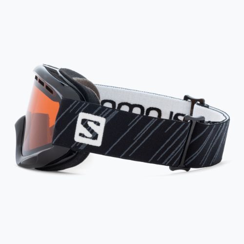 Gogle narciarskie dziecięce Salomon Juke Access Jr black/tonic orange