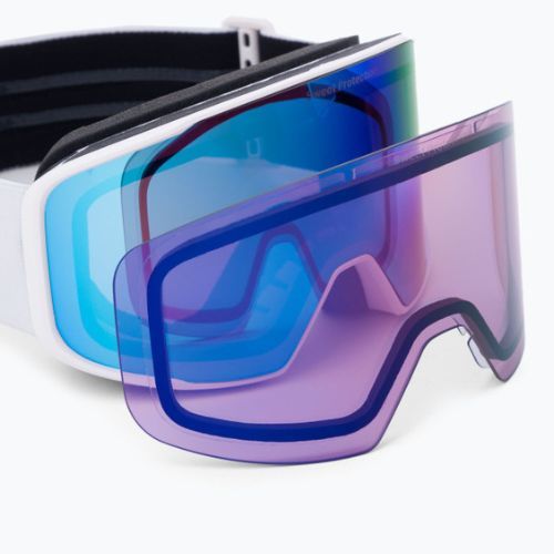 Gogle narciarskie Sweet Protection Boondock RIG Reflect BLI aquamarine l amethyst/satin white/white