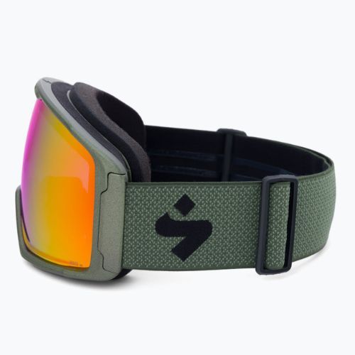 Gogle narciarskie Sweet Protection Clockwork MAX RIG Reflect topaz/matte olive metallic/olive plaid