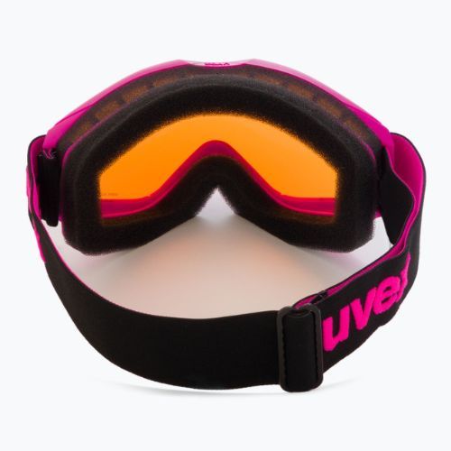 Gogle narciarskie dziecięce UVEX Speedy Pro pink/lasergold