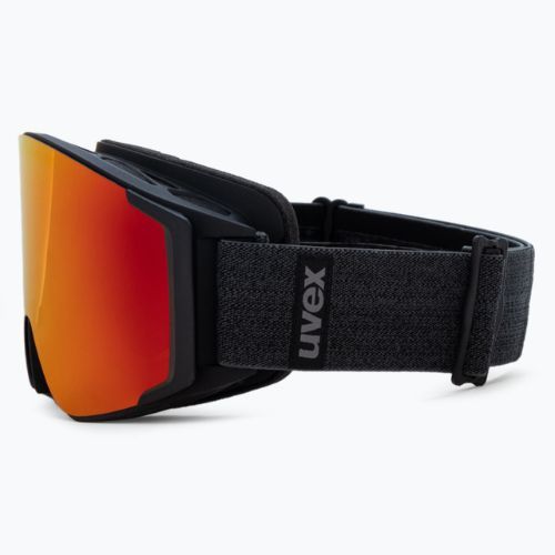 Gogle narciarskie UVEX G.gl 3000 TO black matt/mirror red/lasergold lite/clear