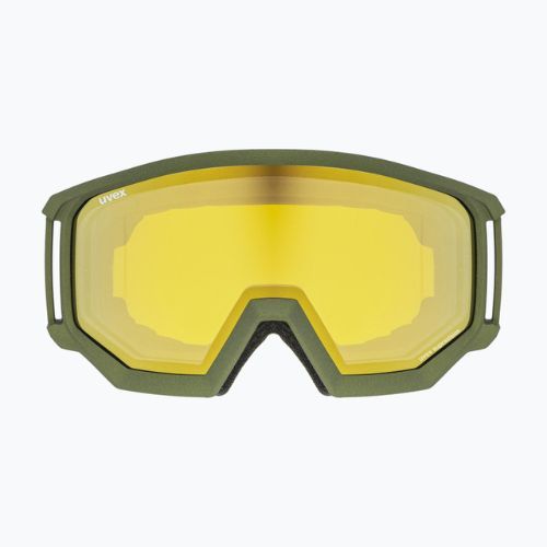 Gogle narciarskie UVEX Athletic FM croco matt/mirror gold lasergold lite