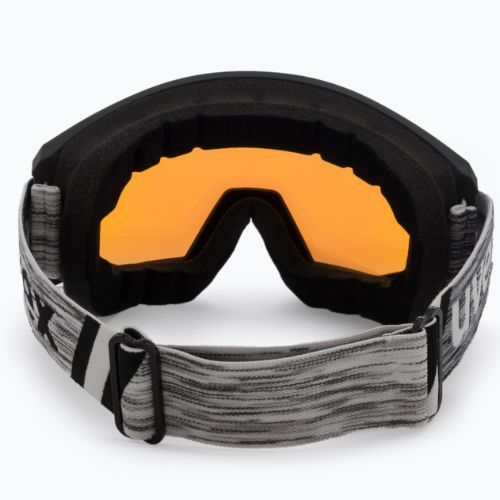 Gogle narciarskie UVEX Athletic FM black matt/mirror green lasergold lite