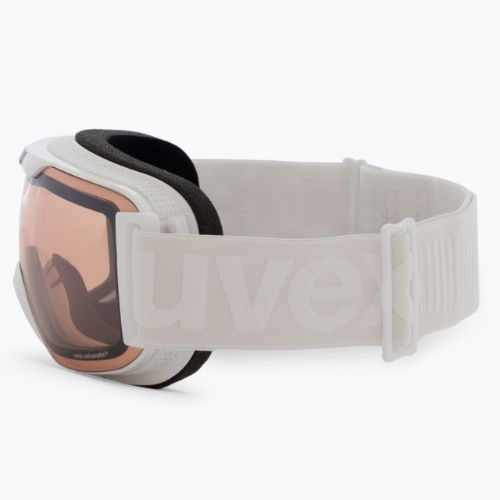 Gogle narciarskie UVEX Downhill 2000 S V white/mirror silver/variomatic clear