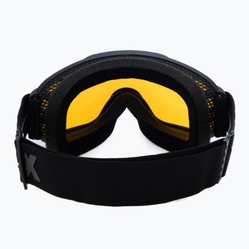 Gogle narciarskie UVEX Downhill 2000 S CV black matt/mirror blue colorvision yellow