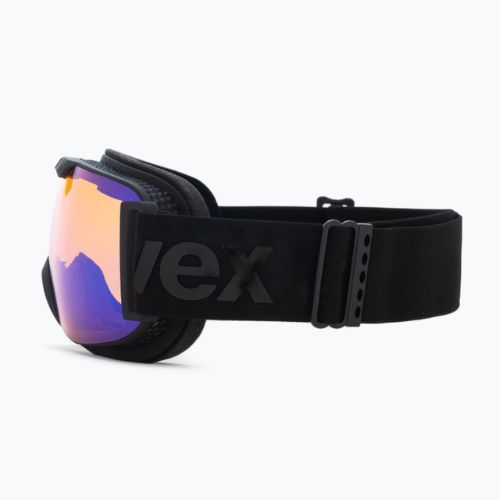 Gogle narciarskie UVEX Downhill 2000 S CV black matt/mirror blue colorvision yellow