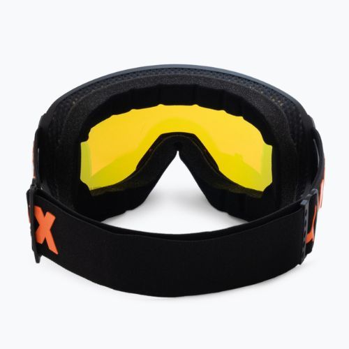 Gogle narciarskie UVEX Downhill 2100 CV black matt/mirror orange colorvision yellow
