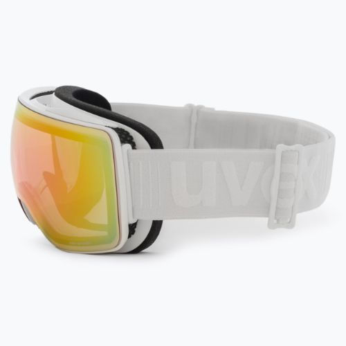 Gogle narciarskie UVEX Compact V white/mirror rainbow variomatic