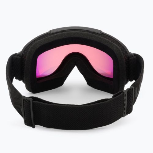 Gogle narciarskie UVEX Downhill 2000 FM black matt/rainbow rose