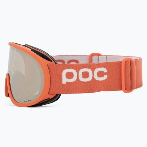 Gogle narciarskie POC Retina Clarity lt agate red/clarity define/spektris ivory