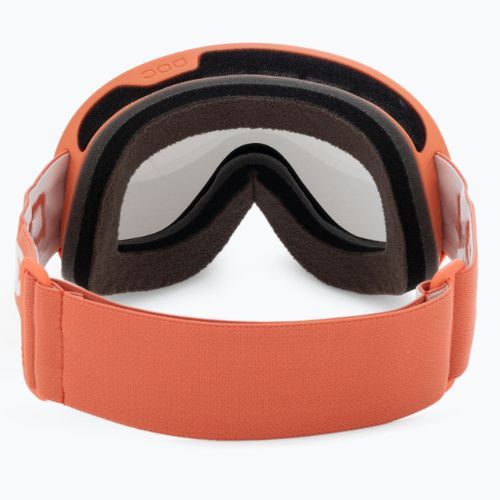 Gogle narciarskie POC Retina Clarity lt agate red/clarity define/spektris ivory