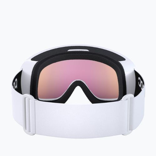 Gogle narciarskie POC Fovea Mid Clarity hydrogen white/spektris orange