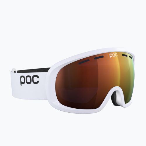 Gogle narciarskie POC Fovea Mid Clarity hydrogen white/spektris orange