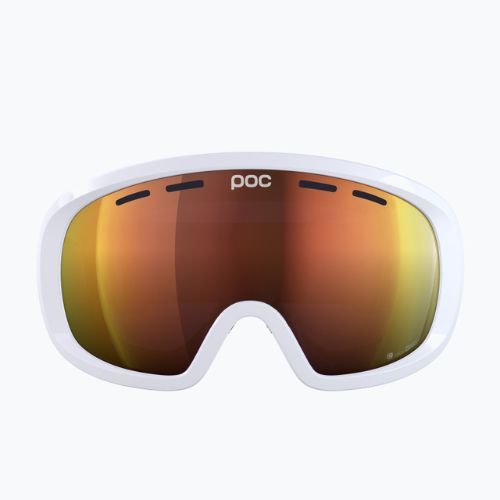 Gogle narciarskie POC Fovea Mid Clarity hydrogen white/spektris orange