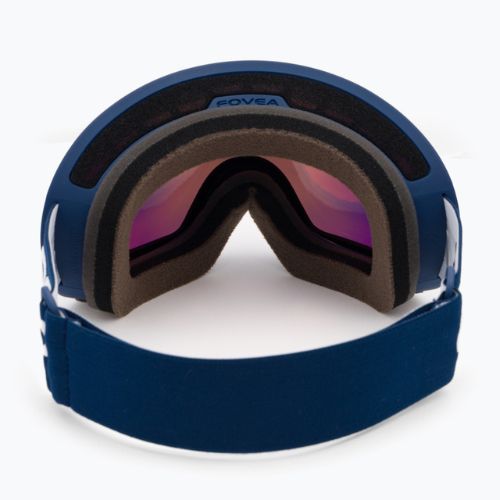 Gogle narciarskie POC Fovea Clarity lead blue/spektris orange