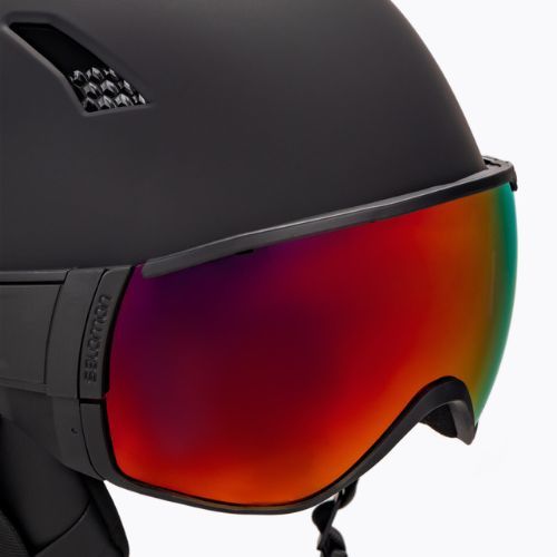 Kask narciarski Salomon Driver black/red/accent solar