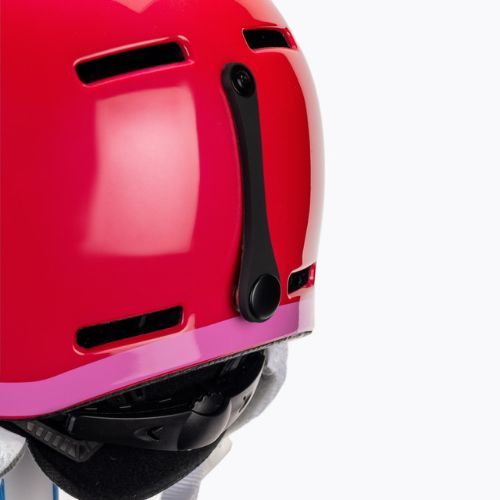 Kask narciarski dziecięcy Salomon Grom Jr glossy pink