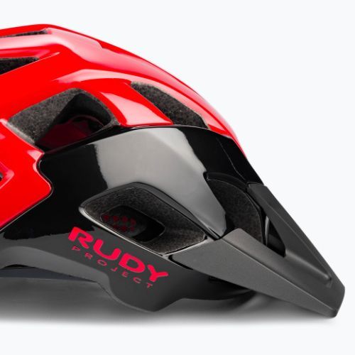 Kask rowerowy Rudy Project Crossway black/red shiny