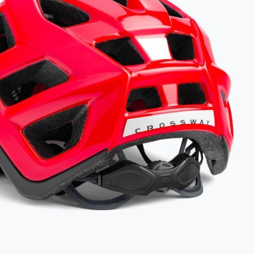 Kask rowerowy Rudy Project Crossway black/red shiny