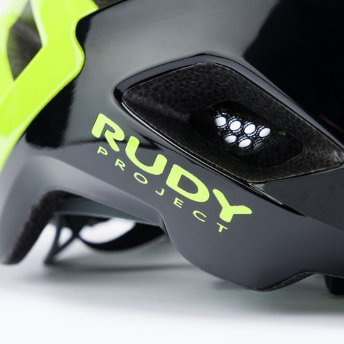 Kask rowerowy Rudy Project Crossway black/yellow fluo shiny