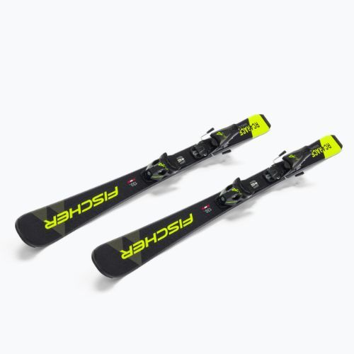 Narty zjazdowe dziecięce Fischer RC4 Race Jr SLR + wiązania FJ4 AC SLR 