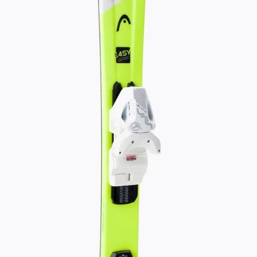 Narty zjazdowe dziecięce HEAD Supershape Team Easy Jrs + wiązania Jrs 4.5 black/yellow/white