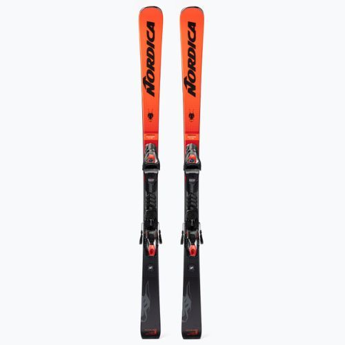 Narty zjazdowe Nordica Dobermann Spitfire 70 TI + wiązania TPX 12 FDT red/black