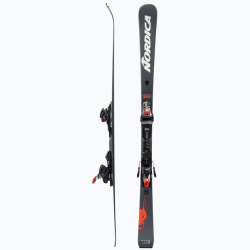 Narty zjazdowe Nordica Dobermann SLC + wiązania TPX 12 FDT black/red