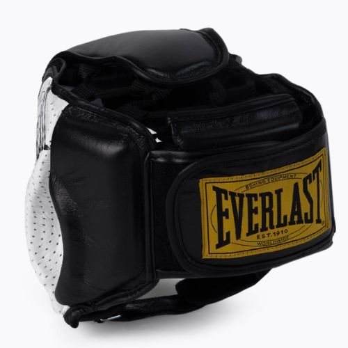 Kask bokserski męski Everlast Skórzany 1910 czarny