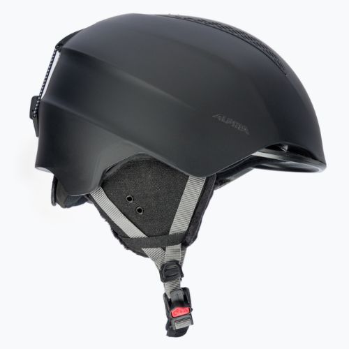 Kask narciarski Alpina Grand black matte