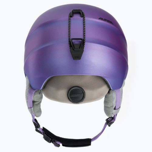 Kask narciarski dziecięcy Alpina Grand Jr flip-flop purple