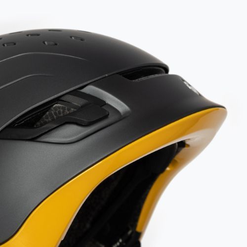 Kask narciarski Sweet Protection Ascender slate gray metallic/chopper orange