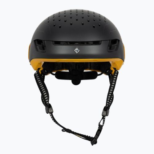Kask narciarski Sweet Protection Ascender slate gray metallic/chopper orange