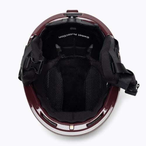 Kask narciarski Sweet Protection Looper matte meeko red