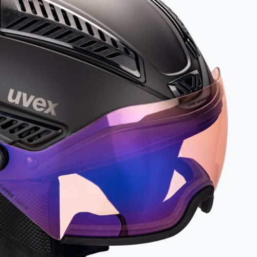 Kask narciarski UVEX Hlmt 600 vario black/matte