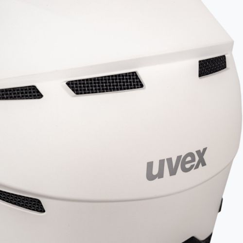 Kask narciarski UVEX Instinct Visor white/black mat