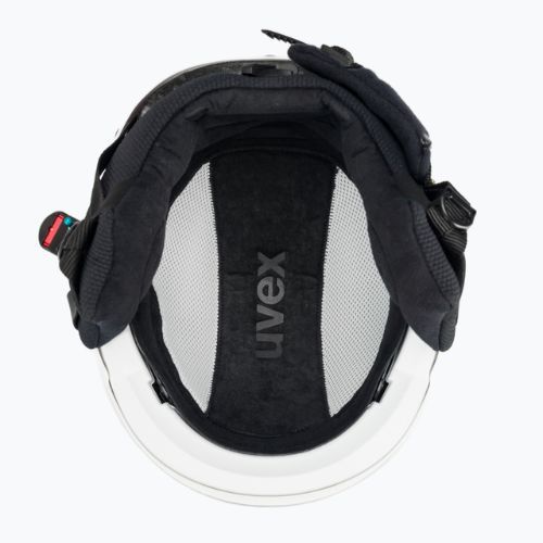 Kask narciarski UVEX Legend 2.0 white/black mat