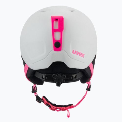 Kask narciarski dziecięcy UVEX Heyya Pro Jr white pink matt