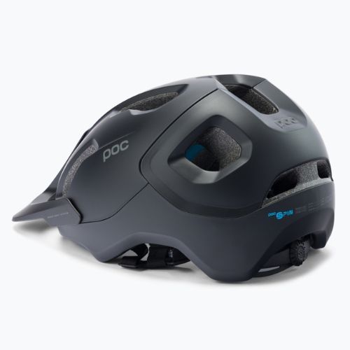Kask rowerowy POC Axion SPIN uranium black matt