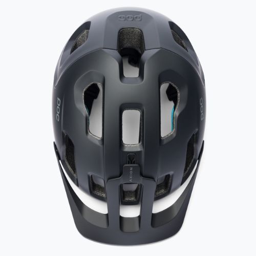 Kask rowerowy POC Axion SPIN uranium black matt