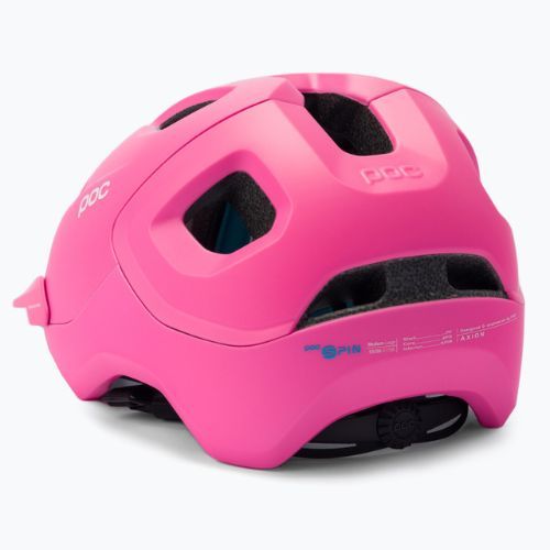 Kask rowerowy POC Axion SPIN actinium pink matt