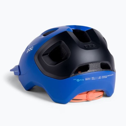 Kask rowerowy POC Axion SPIN natrium blue matt