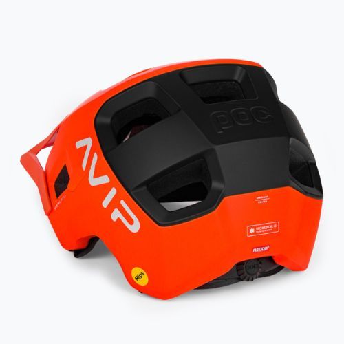 Kask rowerowy POC Kortal Race MIPS fluorescent orange/uranium/black matt