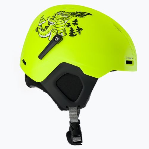 Kask narciarski dziecięcy Marker Bino yellow w/water decal