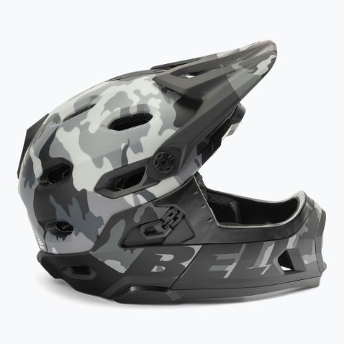 Kask rowerowy Bell FF Super DH MIPS Spherical matte gloss black camo