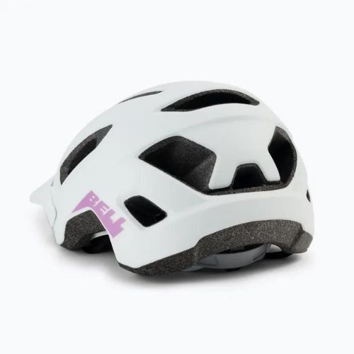 Kask rowerowy dziecięcy Bell Nomad Jr matte white purple