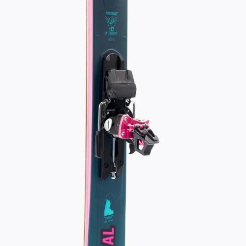 Zestaw skiturowy damski DYNAFIT Radical 88 W Ski Set reef/flamingo